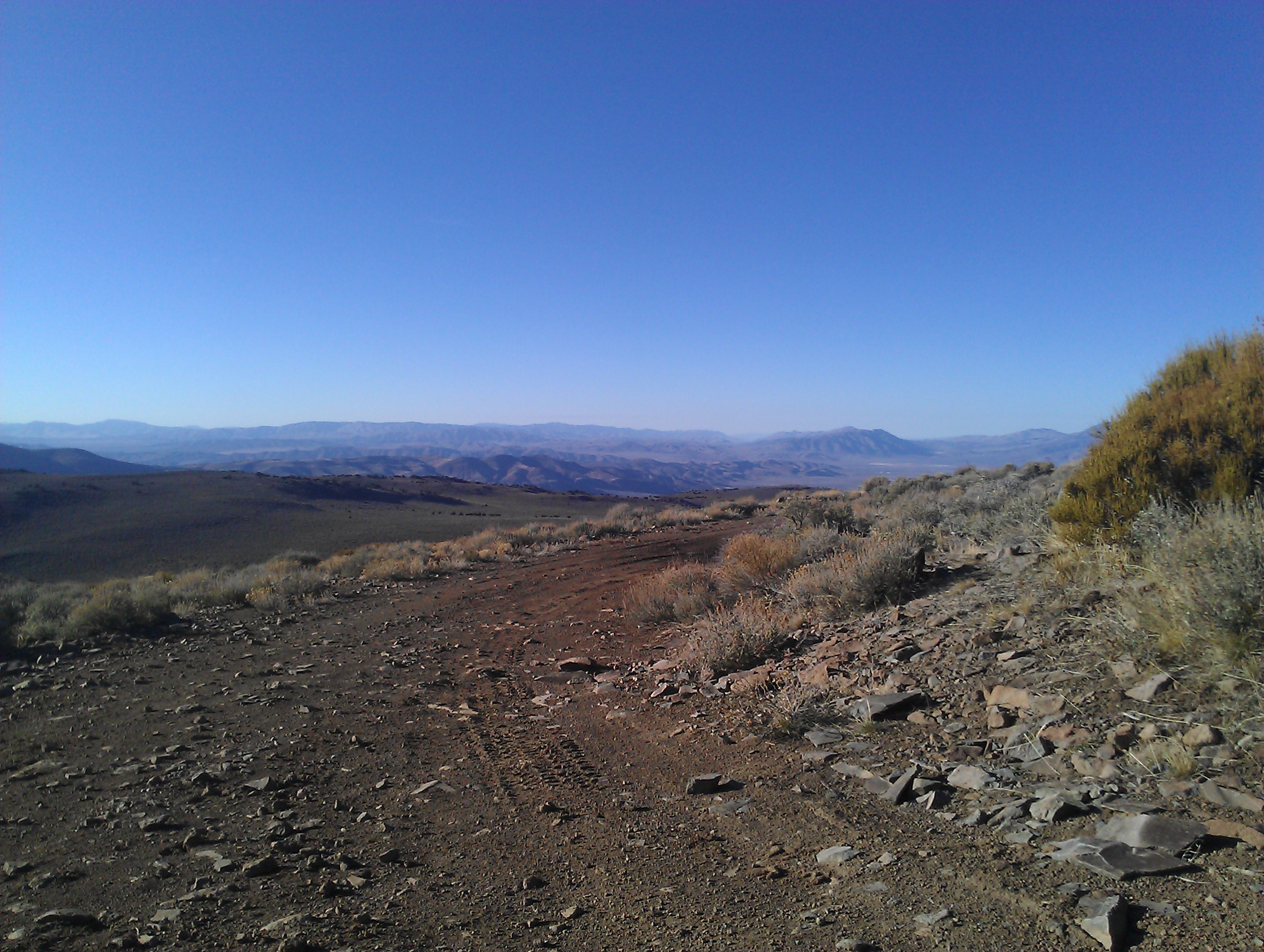 Across the Pah Rah Range to the Hungry Ridge and Fred’s Mountain ...